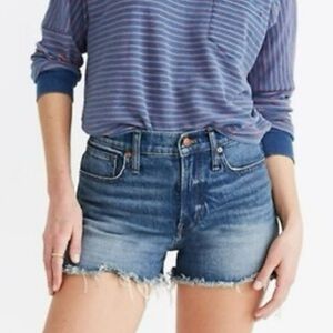 Madewell Blue Denim Jean Shorts - ‘The Perfect Demin Jean’
